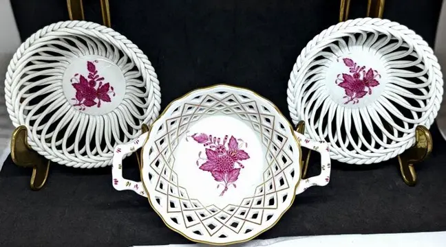 Herend Porzellanmanufaktur - Schaal/kom (3) - Porselein -