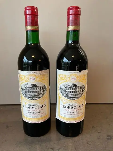 1989 Chateau Pedesclaux - Pauillac Grand Cru Classé - 2 Flessen (0.75 liter)