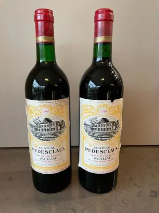 1989 Chateau Pedesclaux - Pauillac Grand Cru Classé - 2 Flessen (0.75 liter)