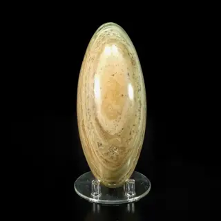 Schitterende gezoneerde jaspis Lingam - 22.5×9.5×9.5 cm -