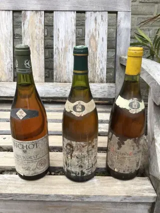 1977 Grivelet Pere et Fils Meursault-Genevrieres 1° Cru