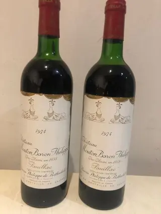 1974 Chateau Mouton Baron Philippe - Pauillac 5ème Grand
