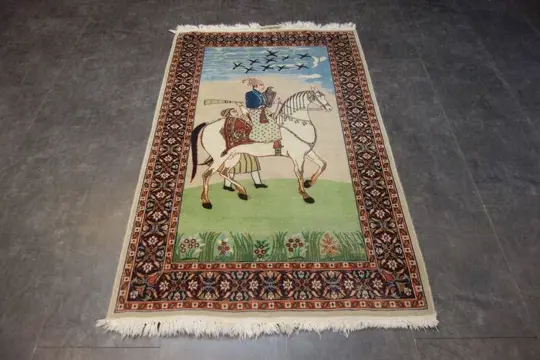 Bilder Täbriz fein - Tapijt - 150 cm - 90 cm