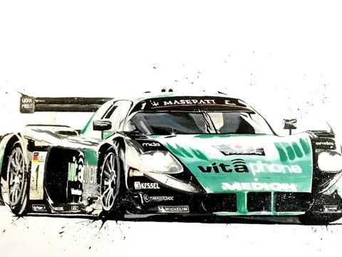 Maserati MC12 - 24h de Spa - Kunstwerk