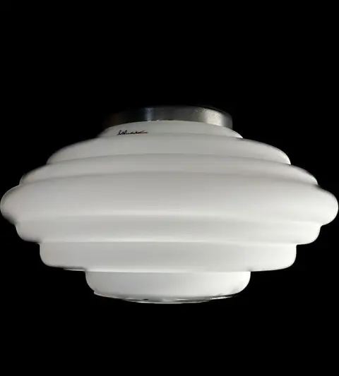 Flaver - La Luce - Plafondlamp - Saturno vetro Bianco
