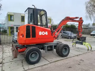 Atlas 804 5,5 ton mobiele graafkraan mobile excavator CE