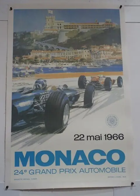 Michael Turner - Manifesto 24° Gran Premio Automobilistico