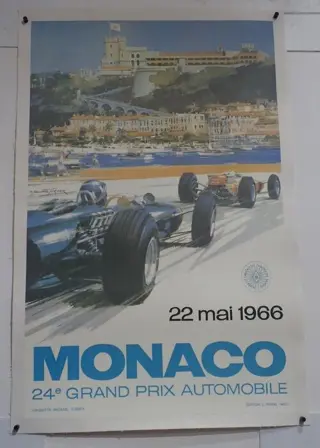 Michael Turner - Manifesto 24° Gran Premio Automobilistico