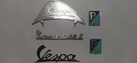 Embleem/mascotte/kenteken - Vespa 50 l / altro - Piaggio -
