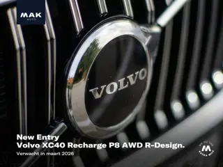 Volvo XC40 Recharge P8 AWD R-Design, NL auto, 1e eig., pano, H/K, warmtepomp, 360º camera, memory, A