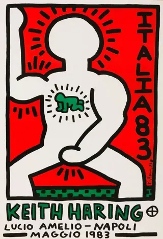 Keith Haring, (after) - Italia 83
