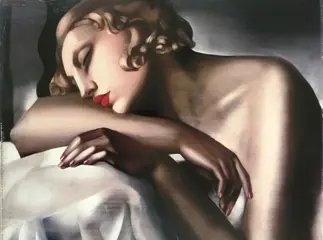 Tamara de Lempicka(after) - La Dormeuse - Jaren 1990