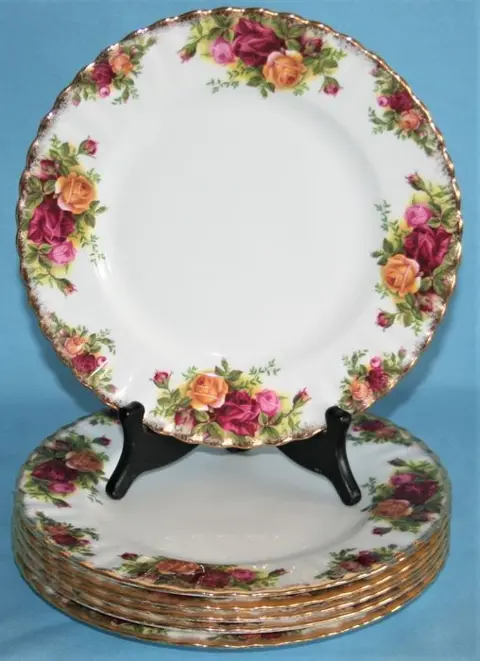 Royal Albert - Breakfast / Salad plates (6) - Modern -