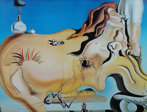 Salvador Dalí (after) - El Gran Masturbador - licensed