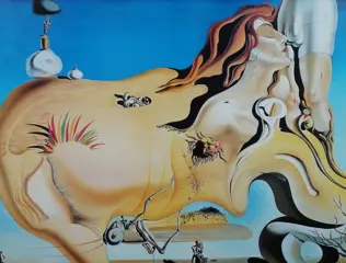Salvador Dalí (after) - El Gran Masturbador - licensed