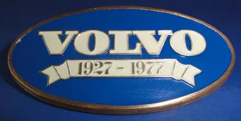 Embleem/mascotte/kenteken - Volvo Jubileum Badge 1927 -