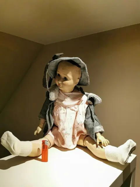 Hans Volk - Grote antieke pop van Papier maché? - 1900-1909