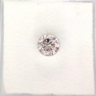 Diamant - 0.90 ct - Rond - Very rare pink diamond - GIA