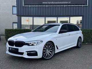 BMW 5 Serie Touring 520i 184pk Aut. M-Sportpakket Executive 20" lmv afneembare trekaak shadowline 79