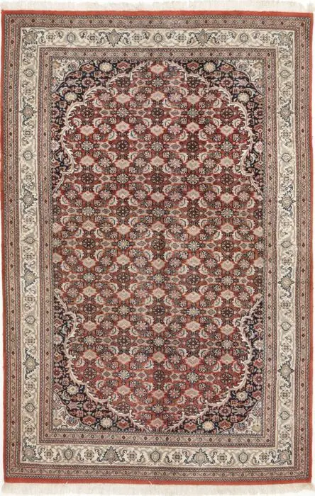 Original Indo Sarough Teppich Feine Wolle - Tapijt - 200 cm
