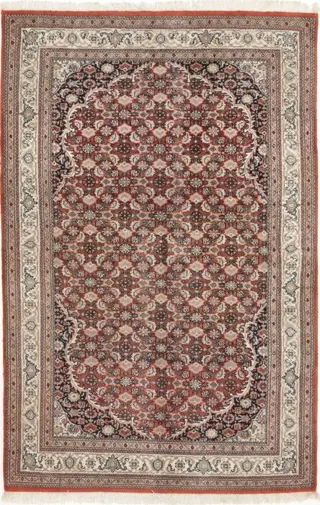 Original Indo Sarough Teppich Feine Wolle - Tapijt - 200 cm