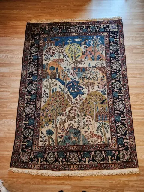 Ghoum - Tapijt - 185 cm - 136 cm