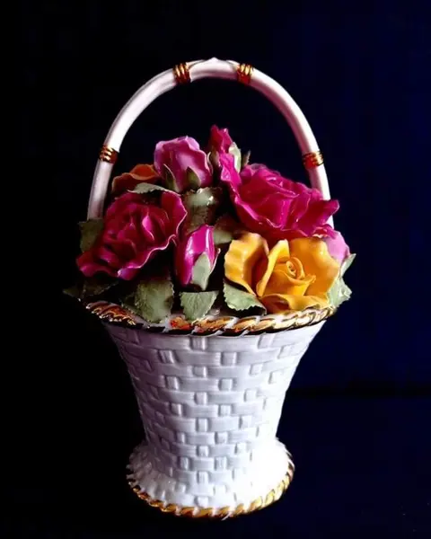 Royal Albert - Middenstuk (1) - Porselein - Basket Roses