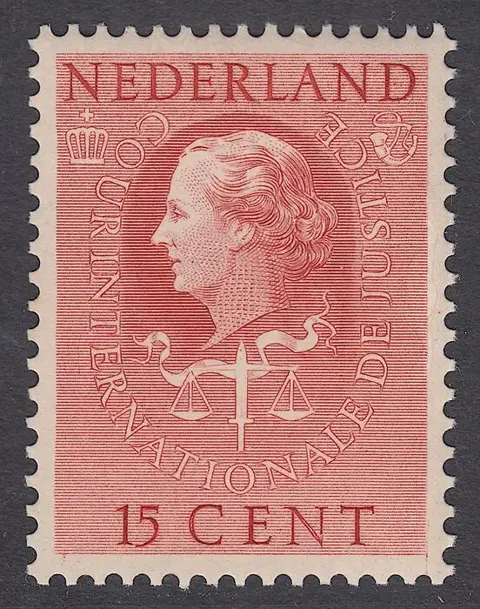 Nederland 1953 - Cour International de Justice - NVPH D36