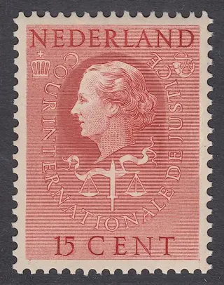 Nederland 1953 - Cour International de Justice - NVPH D36