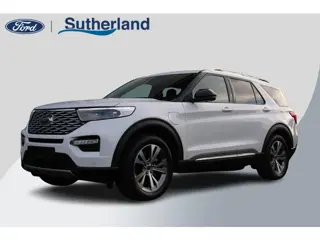 Ford Explorer 3.0 V6 EcoBoost PHEV Platinum | Trekhaak | Stoelverwarming + Koeling | 360 Camera | Ad