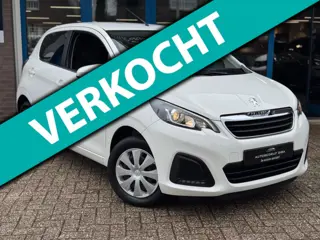 Peugeot 108 1.0 e-VTi Active 2021 5drs wit Airco NAP 1e EIG!