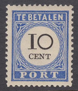 Nederland 1894 - Portzegel, in type III - NVPH P22a