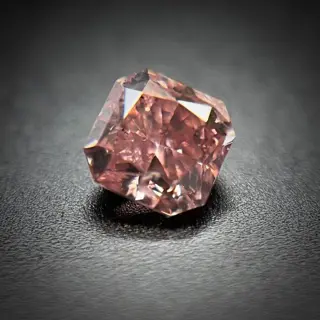 1 pcs Diamant - 0.30 ct - Snijd in het nauw gedreven