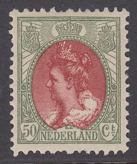 Nederland 1899 - Koningin Wilhelmina type 'Bontkraag' - NVPH 74