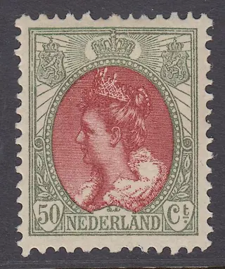 Nederland 1899 - Koningin Wilhelmina type 'Bontkraag' - NVPH 74