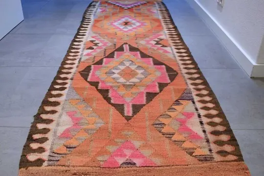Old Kurdi kilim - Vloerkleed - 275 cm - 89 cm