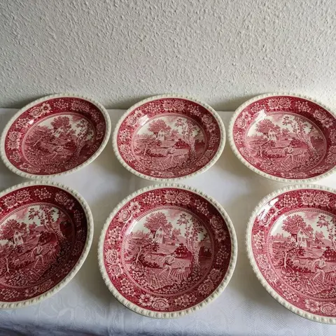 Villeroy &amp; Boch -Rusticana - rot - Servies -