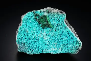 MALACHIET met CHRYSOCOLLA - prachtig exemplaar - 93×64×26