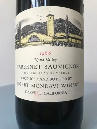 1988 Robert Mondavi Winery - Cabernet Sauvignon - Oakville