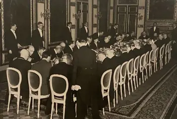 Anefo Raucamp - Vistit Churchill to The Hague May 1946