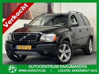 Volvo XC90 2.5 T AWD SUMMUM 7 PERSOONS YOUNGTIMER LEDER NAVIGATIE CRUISE CONTROL CLIMATE CONTROL BLU
