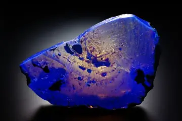 TOP ORANJE-BLAUW AMBER naturel - geen minimumprijs -