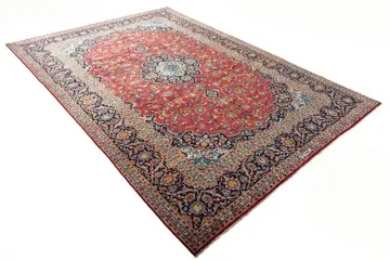 Keshan - Gesigneerd Perzisch tapijt - 392 cm - 273 cm