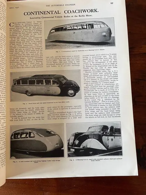 Boeken - The Automobile Engineer 1936 - AC, Alfa Romeo