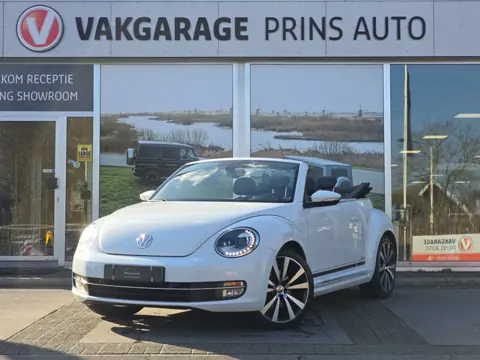 Volkswagen Beetle Cabriolet 1.4 TSI Sport |DSG|STOELVERW.|LEDER|CRUISE|NAVI|PDC V+A| 18414 / 4671