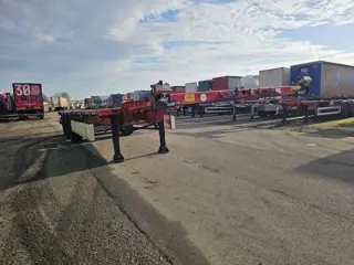 Krone SD 27| SAF INTRADISC | SUPER SLIDING.| BELGIUM | 45 /40 FT 2 X 20 FT.