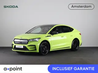 Skoda Enyaq Coupé iV 80 RS 299pk | SoH 93% | Panoramadak | Elektrisch verstelbare stoelen met geheug