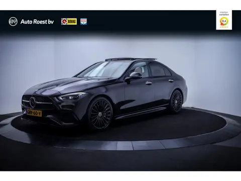 Mercedes-Benz C-Klasse 300 260Pk AMG Line SCHUIFDAK | BURMESTER | LUXE.LEDER | MEM.STOELEN | 360 CAM