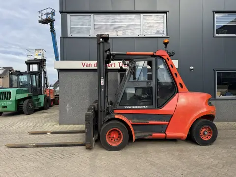 Linde H80D/900-03 Duplo 370 Sideshift / Vorkversteller 6 cilinder Diesel 2007