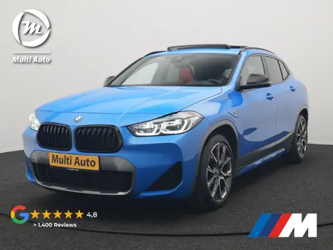 BMW X2 xDrive25e M Sport PHEV 220pk Dealer O.H. | Trekhaak Afn. | Panodak | Adaptive Cruise | Head U